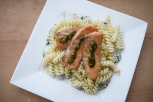 Zalm Tzatziki Saus Pasta Recept