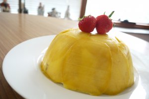 Mango mousse cake 芒果流沙蛋糕